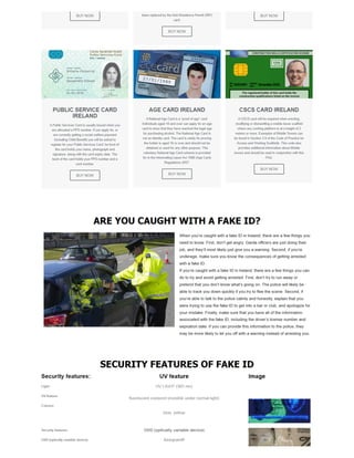 Fake Id Websites Ireland